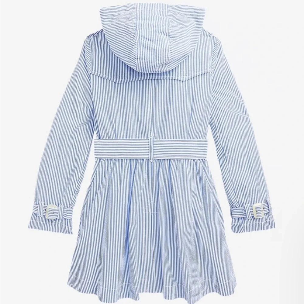 Polo by Ralph Lauren Seersucker Hooded Trench